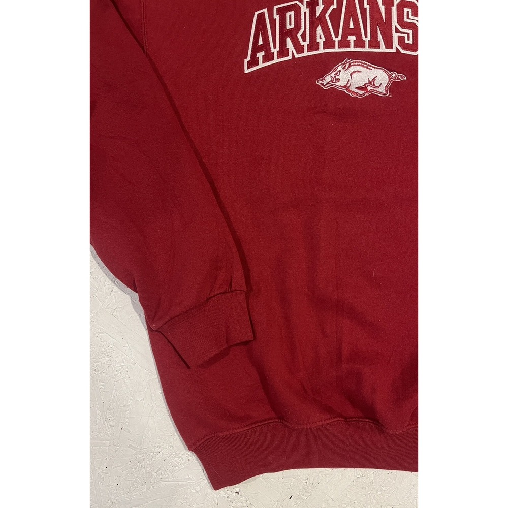 Vintage Champion‎ Arkansas Razorbacks Embroidered Crewneck Sweatshirt Youth XL - Picture 3 of 11